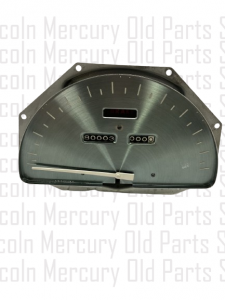 Speedo Speedometer Dash Face- SILVER- For Instrument Cluster- Tested NOS